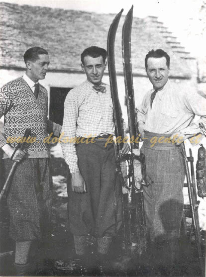 F202 sciatori sul Nevegal, Belluno 10 marzo 1929 (di burigo Francesco)