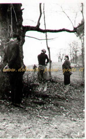 10 marzo 1945 impiccati nel Bosco delle castagne