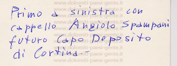 Ferrovia delle Dolomiti - Personale della S.F.D.