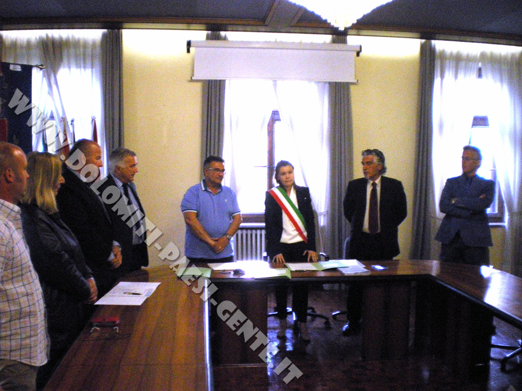 giugno 2015 - Marianna Hofer - Primo sindaco donna a Valle di Cadore